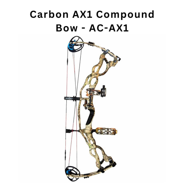 ARMOR Carbon AX1 Compound Bow - AC-AX1 + Arrow  Sets + Archery Accessories - OutdoorTravelGear.com