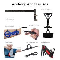 ARMOR Carbon AX1 Compound Bow - AC-AX1 + Arrow  Sets + Archery Accessories - OutdoorTravelGear.com