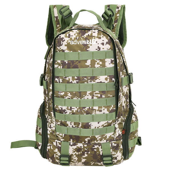 Climber Military-Army Tactical Backpack - 28L - Military Camouflage - OutdoorTravelGear.com