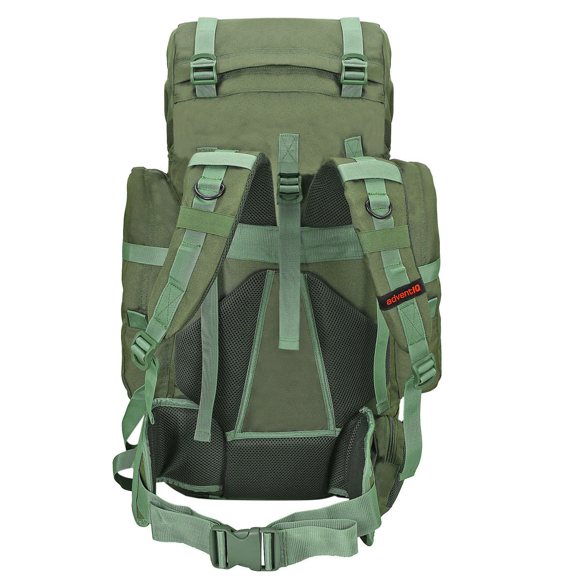 Orion Rucksack With Rain Cover - 70Litres - Olive Green - OutdoorTravelGear.com