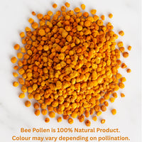 Raw & Sun Dried Natural Bee Pollen | Anti-Oxidant & Protein Rich Superfood - OutdoorTravelGear.com