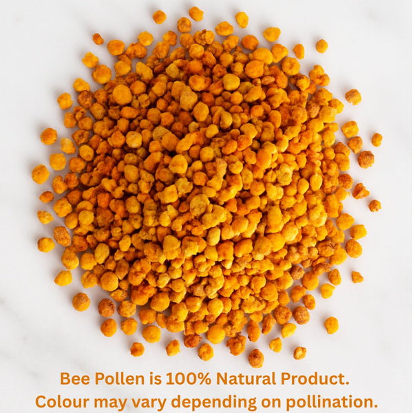 Raw & Sun Dried Natural Bee Pollen | Anti-Oxidant & Protein Rich Superfood - OutdoorTravelGear.com