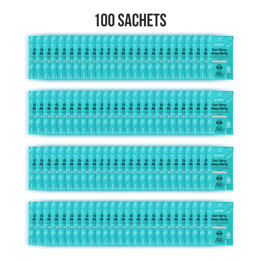 Body Wipes - Pack of 100 sachets