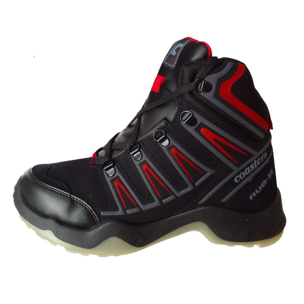 CTR High Ankle Trekking and Hiking Shoes - Rub-50 - Black 1