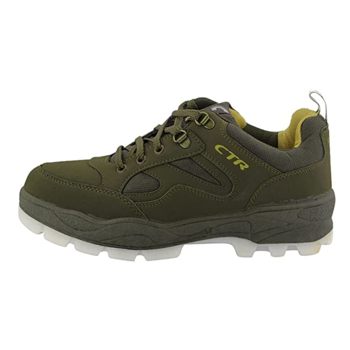 CTR Low Ankle Trekking and Hiking Shoes - Anti Skid & Slip Resistant - Olive