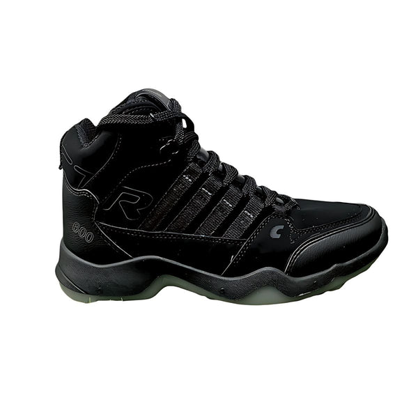 CTR Rub-600 High Ankle Trekking and Hiking Shoes - Black - OutdoorTravelGear.com
