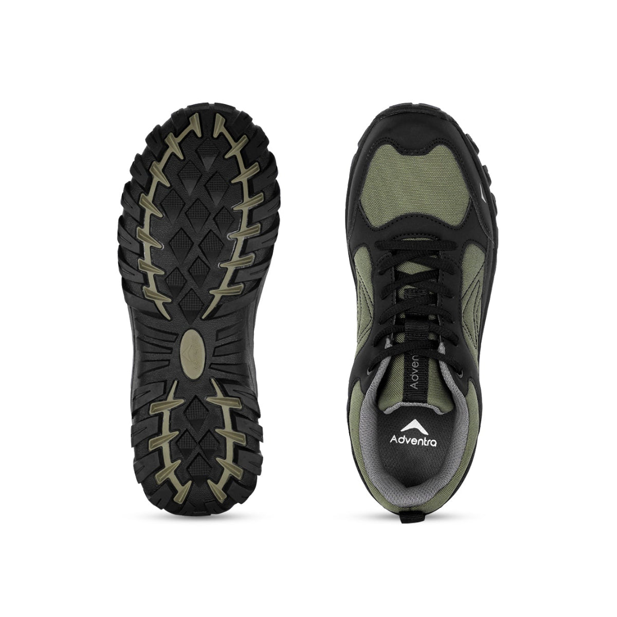 Low-Top Hiking Shoes with Anti-Skid Rubber Sole | EH500 - Olive Green - OutdoorTravelGear.com