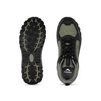 Low-Top Hiking Shoes with Anti-Skid Rubber Sole | EH500 - Olive Green - OutdoorTravelGear.com