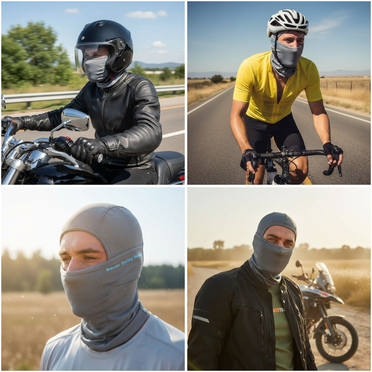 Breezer Cooling Balaclava - Stone Grey