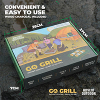Go Grill - Instant Lighting Disposable Barbeque Grill
