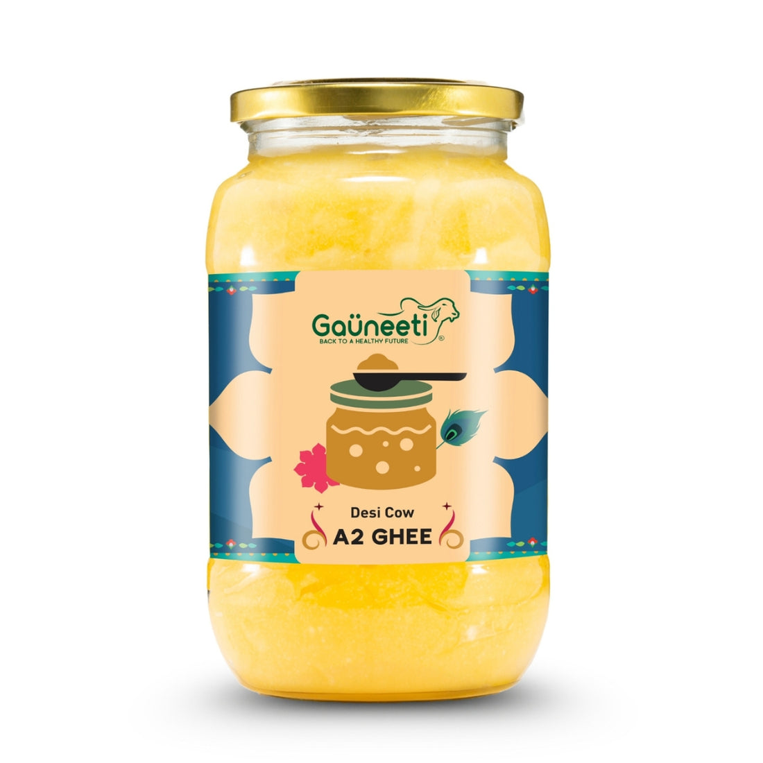 Desi A2 Cow Cream Ghee - Artisanal Cultured Ghee - OutdoorTravelGear.com
