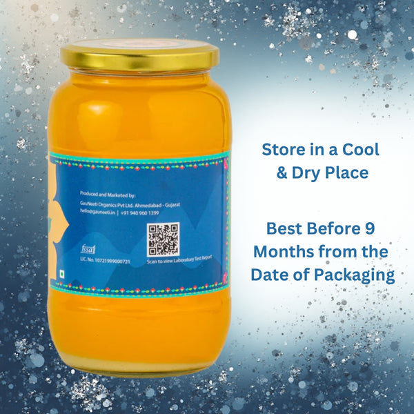 Desi A2 Cow Cream Ghee - Artisanal Cultured Ghee - OutdoorTravelGear.com