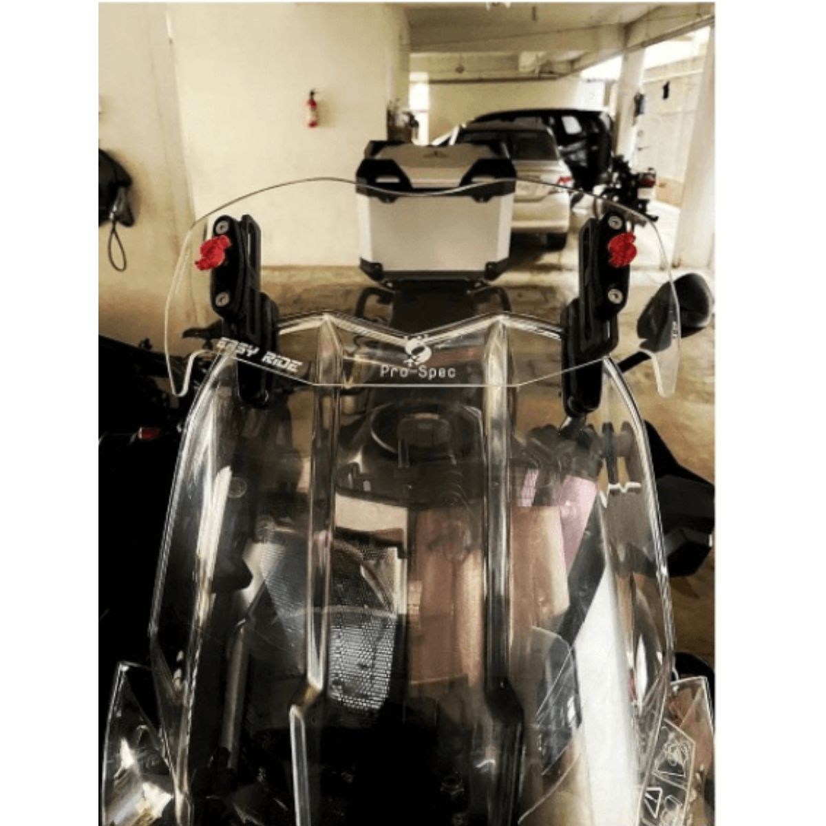 Easy Ride Clip-On Windshield Extender for Triumph 5
