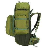 Para SF Rucksack with Metal Frame + Detachable Daypack With Rain Cover - 90 Litres - Olive Green - OutdoorTravelGear.com