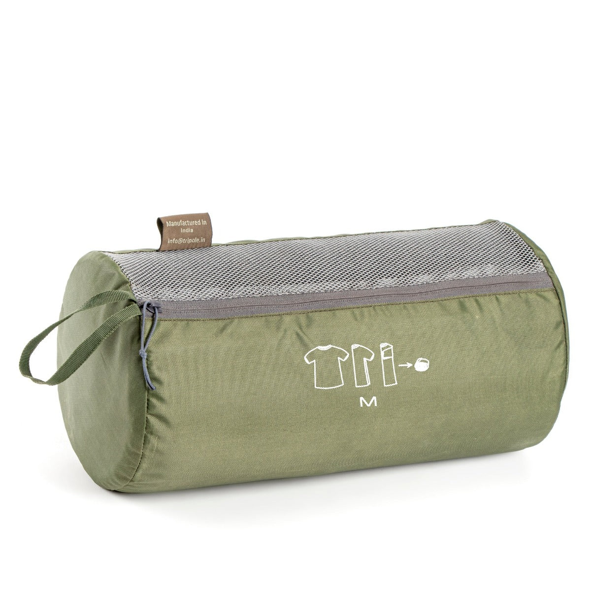 Organizer Packs - Cylindrical & Rectangle Shaped - Set of 6 - Army Green 2