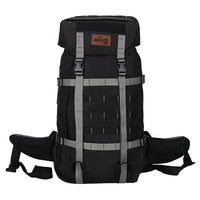 Rimpac Rucksack With Rain Cover - 45-50 Litres - Black - OutdoorTravelGear.com