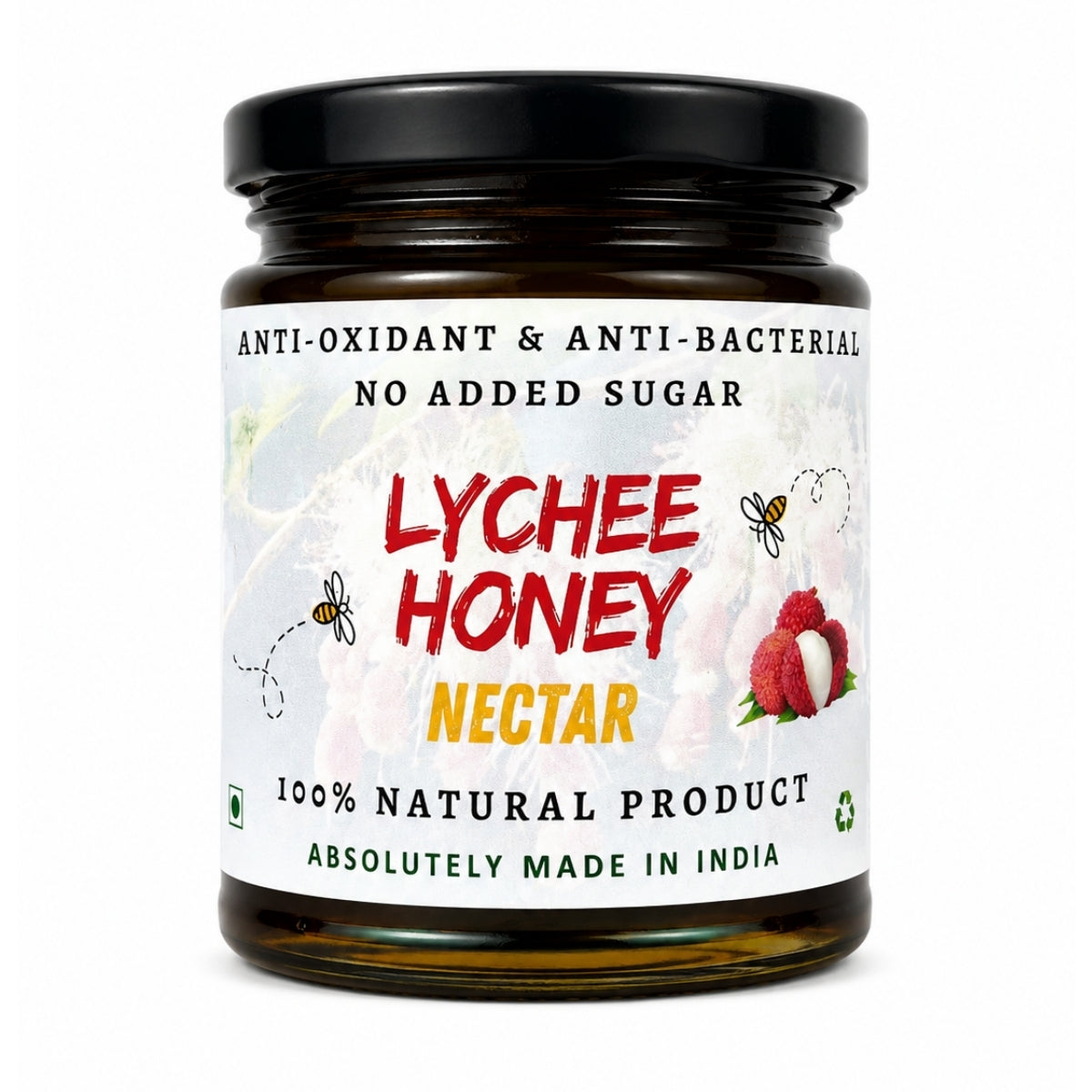 Lychee Honey | Anti-Oxidant & Anti-Bacterial Nectar | 100% Raw & Natural