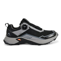 Men Waterproof Low-Top Hiking Shoes with Auto-Lacing | ET1102 - Grey - OutdoorTravelGear.com