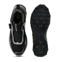 Men Waterproof Low-Top Hiking Shoes with Auto-Lacing | ET1102 - Grey - OutdoorTravelGear.com