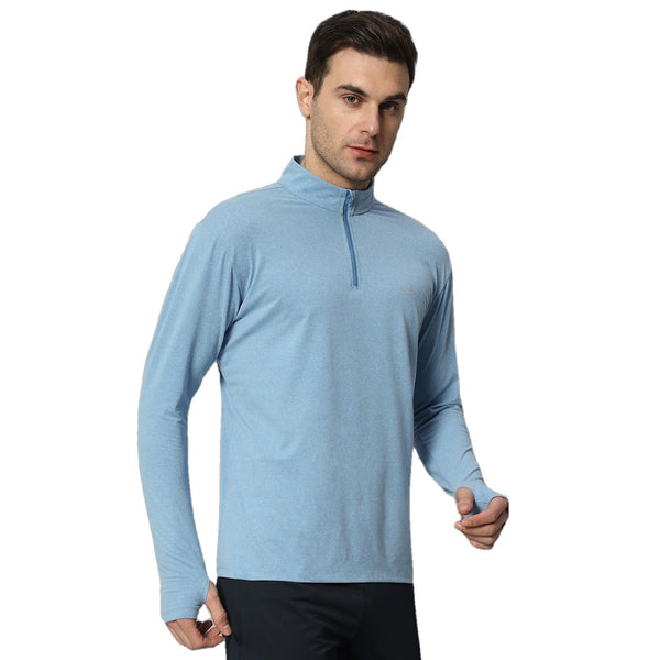 Men's Nomadic Full Sleeves T-Shirt / Baselayer - Lichen Blue - OutdoorTravelGear.com