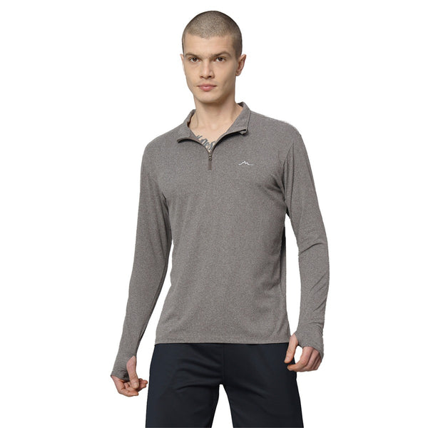 Men's Nomadic Full Sleeves T-Shirt / Baselayer - Pebble Gray - OutdoorTravelGear.com