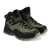 Men Waterproof Mid-Top Hiking Shoes with 3M Insulation | WH1106 - Green - OutdoorTravelGear.com