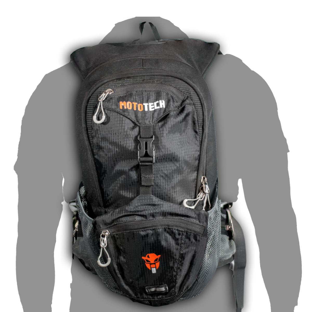 Stealth Hydration Backpack - 8 Litres - Black 1