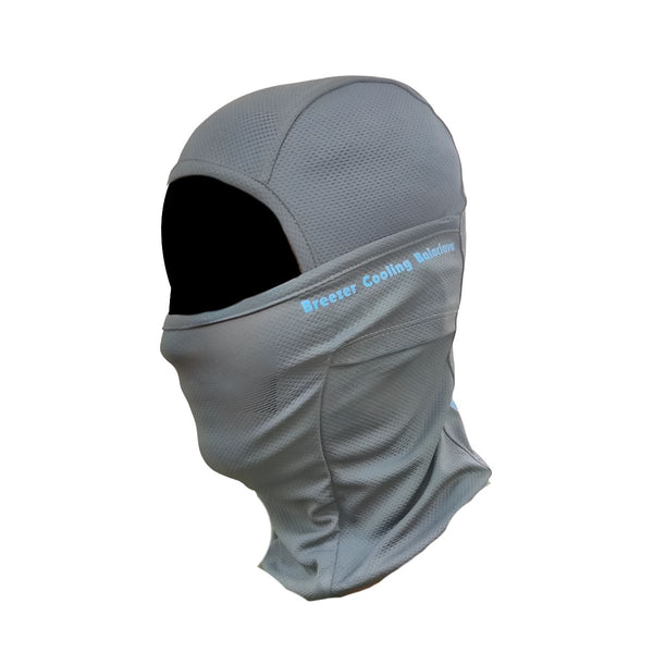 Breezer Cooling Balaclava - Stone Grey - OutdoorTravelGear.com