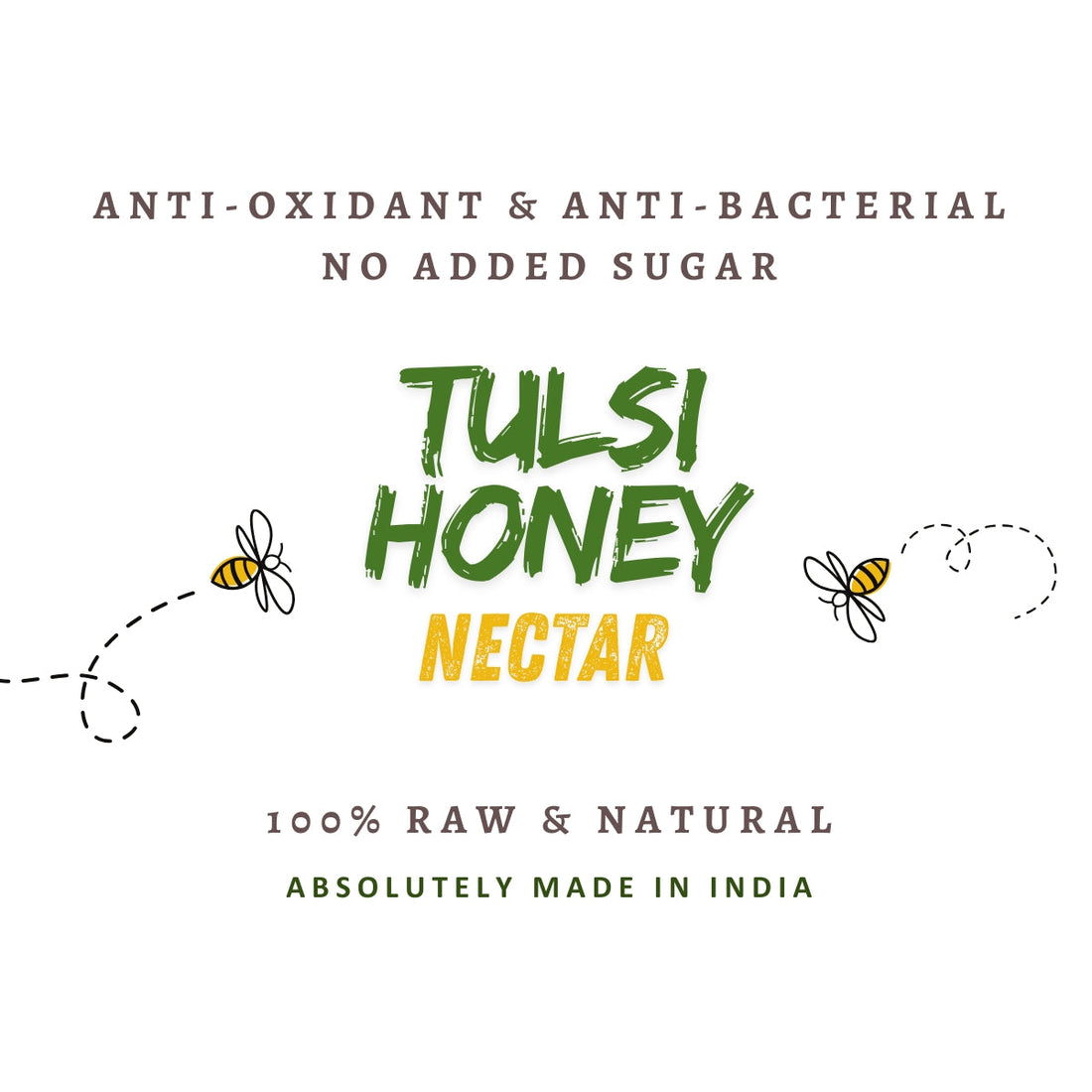 Tulsi Honey | Anti-Oxidant & Anti-Bacterial Nectar | 100% Raw & Natural - OutdoorTravelGear.com