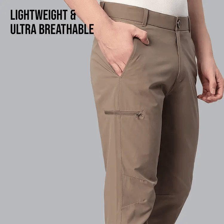 Men's Nomadic Lite Pants - Ultralight | Warm Weather Pants - Black - OutdoorTravelGear.com