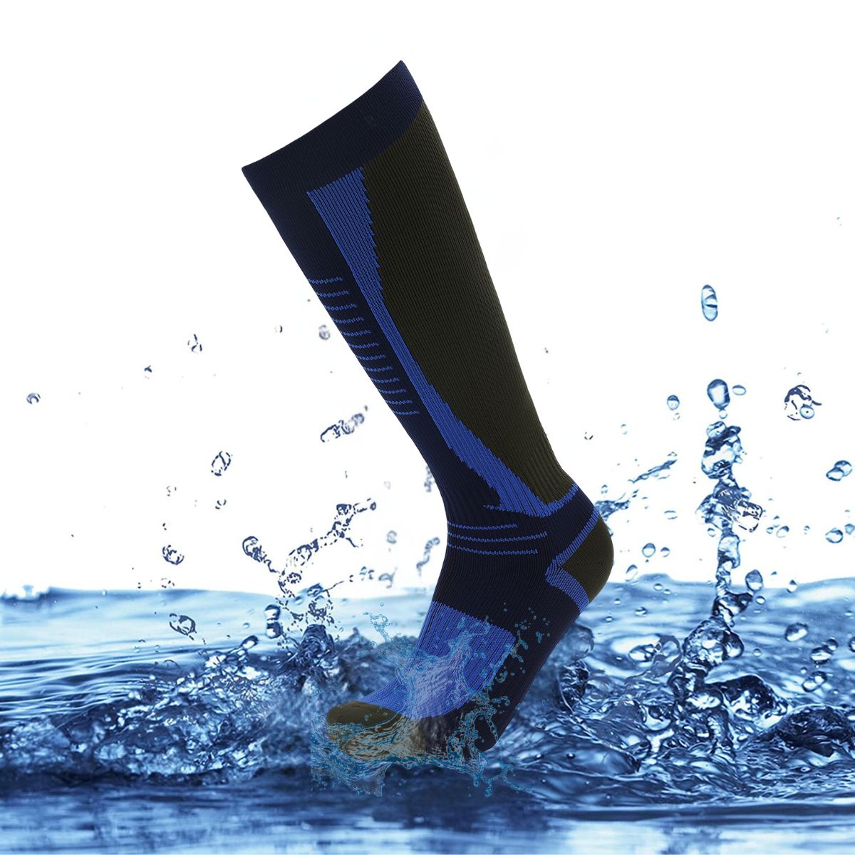 Waterproof Breathable Skiing Hiking & Trekking Knee High Socks - X281 -  Unisex