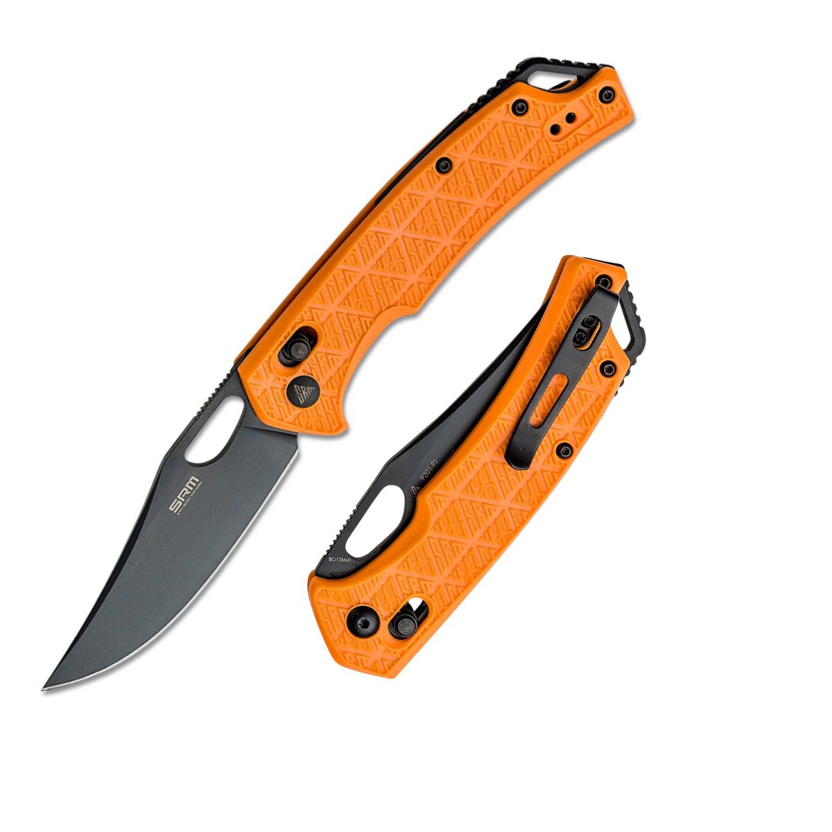 Pocket Folding Knife 9201-PJ - Orange 1