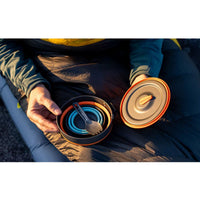 Frontier Ultralight Collapsible 1L Pot Cook Set - 3 Piece Set - OutdoorTravelGear.com