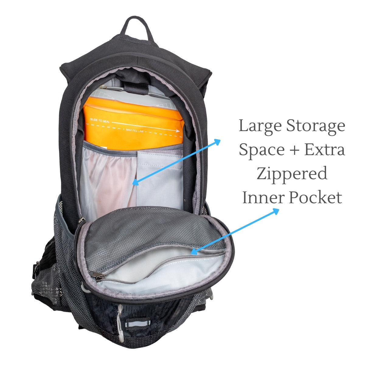 Stealth Hydration Backpack - 8 Litres - Black 4