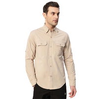 Men's TechFlex Cargo Shirt - Atmosphere - OutdoorTravelGear.com
