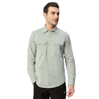 Men's TechFlex Cargo Shirt - Sage Green - OutdoorTravelGear.com
