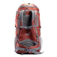 Air Travel and Hiking Rucksack - 62 Litres - Red - OutdoorTravelGear.com