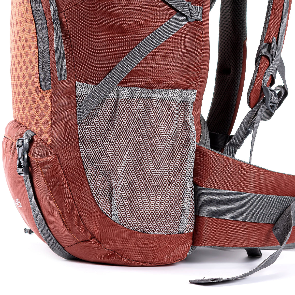 Air Travel and Hiking Rucksack - 62 Litres - Red - OutdoorTravelGear.com