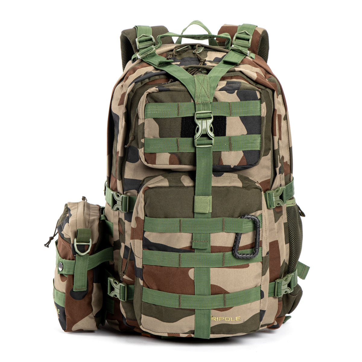 Alfa Military Tactical Backpack with Sling Bag Attachment -  45 Litres - Indian Army - OutdoorTravelGear.com