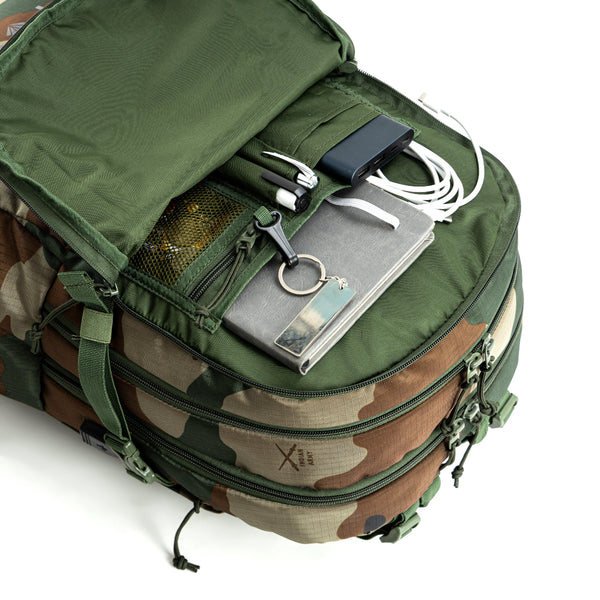 Fox Internal Frame Laptop Backpack - 35 to 40 Litres - Indian Army Camo - OutdoorTravelGear.com