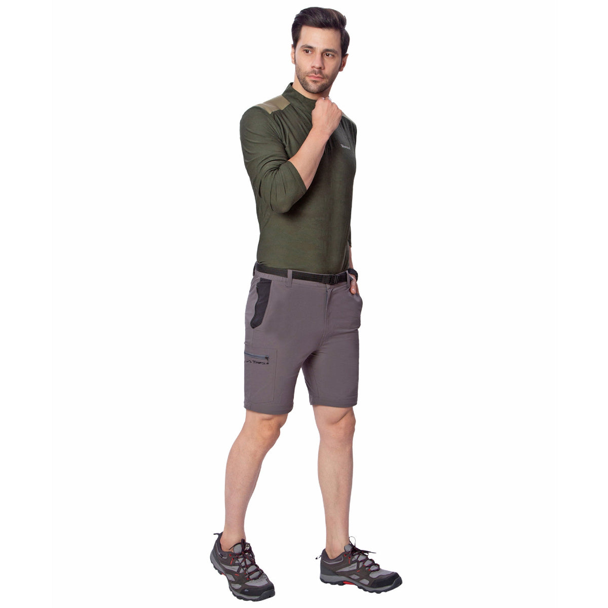 Men's Stretchable Pants for Trekking and Hiking Convertible to Shorts - V2