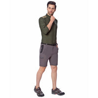 Men's Stretchable Pants for Trekking and Hiking Convertible to Shorts - V2