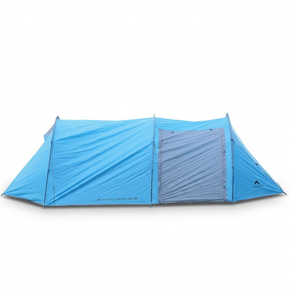 4-Person Waterproof Tunnel Camping Tent | ET1104 - Aqua Blue 1 4-Person Waterproof Tunnel Camping Tent | ET1104 - Aqua Blue