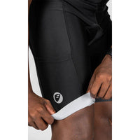 Mens Cycling - Endurance Bib Shorts - Explore - Ebony Black - OutdoorTravelGear.com