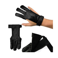 Goat Leather Glove Type Finger Guard - 42FT04 - Archery Equipment - OutdoorTravelGear.com