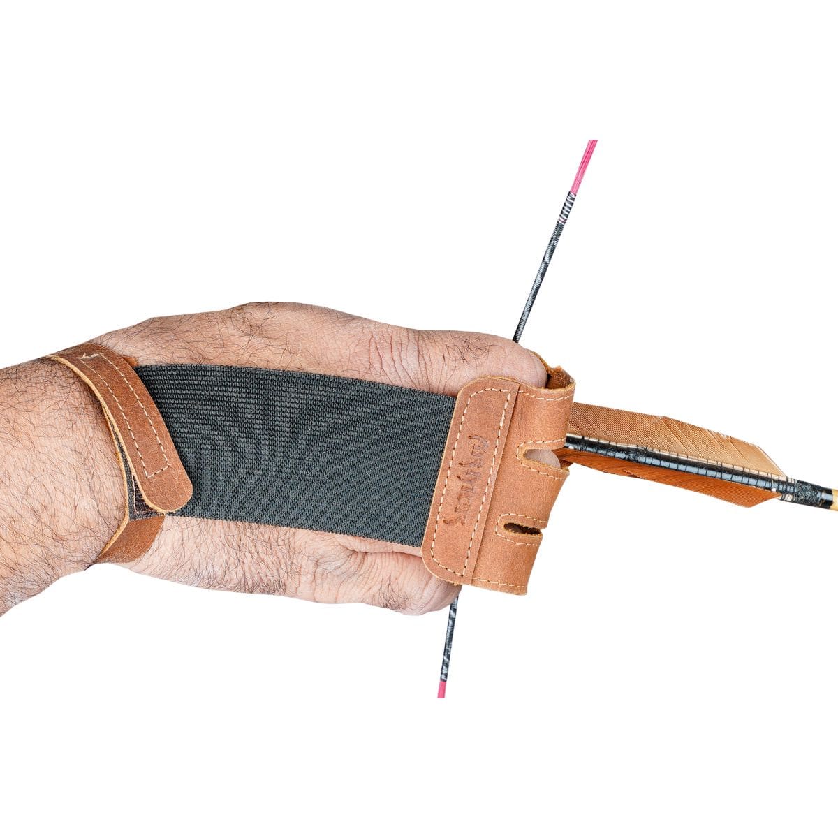 Leather Glove Type Finger Guard - ALGTFG02 - Archery Equipment - OutdoorTravelGear.com