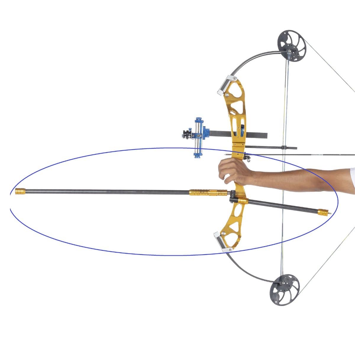 Compound Bow Professional Stabilizer - ABPS - 01 - Archery Equipment - OutdoorTravelGear.com
