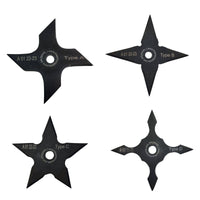 Shuriken - Set of 4 - Type A, B, C & D - OutdoorTravelGear.com