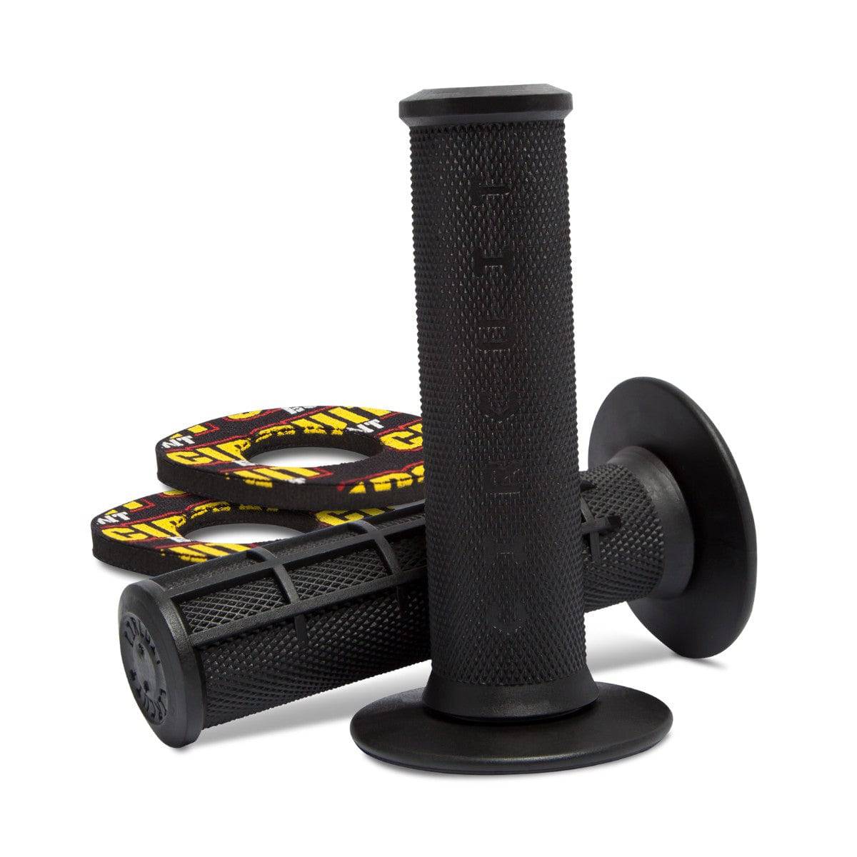 Circuit III Neo Ring Universal Motorcycle Handlebar Grips - Black - OutdoorTravelGear.com