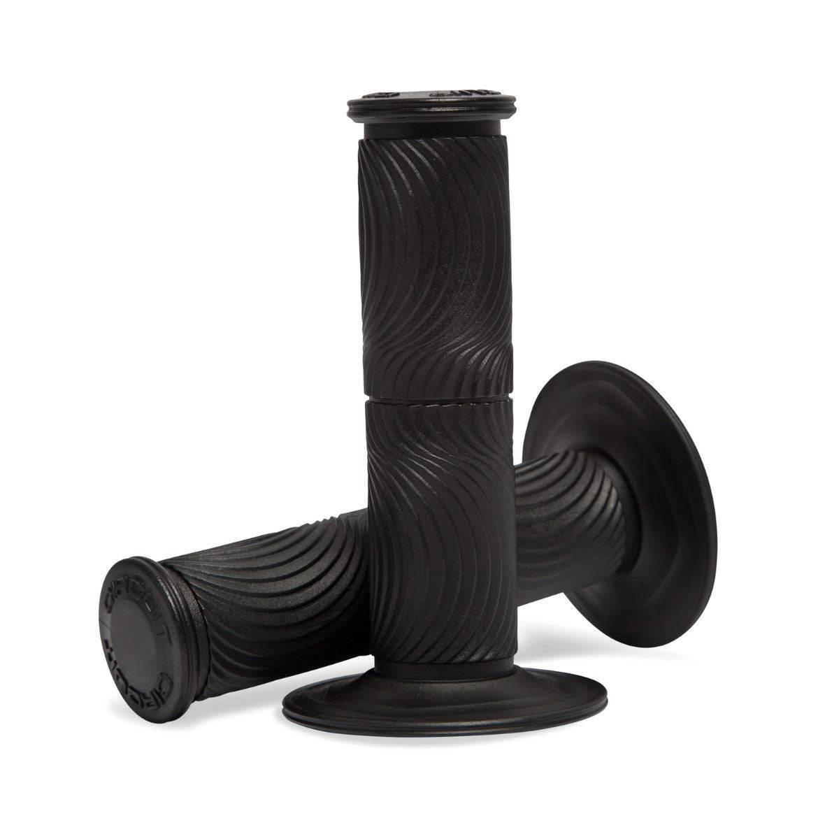 Cobra II Universal Motorcycle Handlebar Grips - Black - OutdoorTravelGear.com